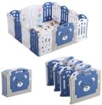  Baba Playpen, védőkorlát kerítés, összecsukható, 14. és 2