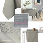 AmeliaHome Asztalterítő Empire cappucino sima klasszikus 110x140 AmeliaHome - pepita - 8 190 Ft
