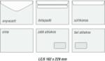  LC5 Öntapadó Boríték - 162x229 mm