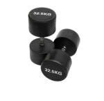 Zoco Body Fit 2db súlyzó készlet (2x32.5KG), Zoco Body Fit YL009, összsúly 65 kg, fekete (ZCB-YL009-65)