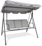 Fieldmann FDZN 5204 fémvázas szürke kerti hintaágy