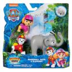 PAW Patrol Set figurine Paw Patrol - Marshall si Skye cu Elefantul Figurina