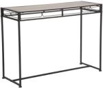  ESSENTIAL TRIS fekete és bézs vas konzolasztal (MF-1422920000)
