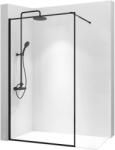  Zuhanykabin - Fekete Keret - 120 cm