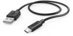 Hama Cablu date Hama 178383, USB-A - MicroUSB, 1m (Negru) (Hama 178383)