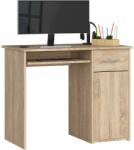 AKORD Számítógépasztal, jobbkezes P90_74 - sonoma (IP0PPINDAB001)