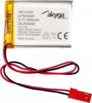 Akyga Lithium Polymer Battery Akyga AKY0185 LP503040 Li-Po 3.7V / 550mAh PCM JST 2.54 2Pin Connector 150mm (AKY0185) (AKY0185)