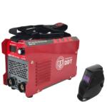 DDT Promóciós csomag Inverteres hegesztőgép, DDT PROFESSIONAL DDT-2003, MMA 350A, LCD elektronikus kijelző + Automatikus hegesztőálarc állíthatósággal és kristályokkal