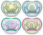 Philips Set 2 suzete Philips-AVENT SCF085/30 Ultra Air, ortodontice, 0-6 luni (SCF085/30)