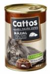 Cattos Cat Konzerv - MÁJAS - 24 x 415G