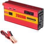  Inverter, kettős feszültség, nagy hatásfokú, 12V24V2000W220V-UN