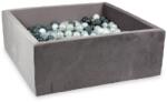  Négyzet alakú labdamedence lila velvet 110x110cm