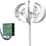  Szélturbinák, 3000 W teljesítmény, függőleges kialakítás, szabad vezérlővel, 48 V