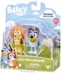 Bluey Set 2 figurine Bluey - Bluey & Indy, Doctor Checkup Figurina