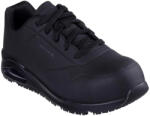 Skechers Munkavédelmi Cipő SKECHERS Work Uno SL Doltin fekete S1P SRC ESD 200177EC42 (200177EC_BLK 42)