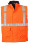 Portwest Bizflame Rain Hi-Vis antisztatikus FR mellény (S776ORRM) - pepita