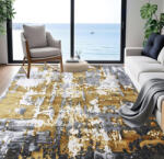  Modern szőnyeg Cezar 9428 (Cream-Gold) 160x230cm Arany-Szürke