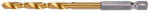 TOYA Burghiu elicoidal YATO 5, 5 x 113/57 mm HSS-TiN cu prindere pe biți (YT-44763) Burghiu