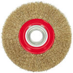 TOYA Perie circulară 125 x 20 mm cu inele de reducere, cu acoperire de alamă (06978)