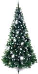 Sumker Prémium Tobozos Havas Műfenyő 3D Karácsonyfa 180cm