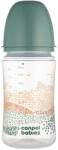 Canpol babies Антиколик шише с широко гърло Canpol - Easy Start, Mountains, 240 ml, Сиво (35/243_gre)