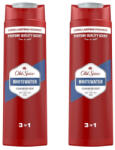 Old Spice WhiteWater 3 az 1-ben tusfürdő és sampon férfiaknak (2x400 ml)
