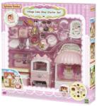 EPOCH Sylvanian Families, Cofetaria plina de delicii, set de accesorii, 5807 Figurina