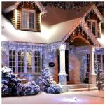 Sumker Karácsonyi Jégcsap Fényfüzér Fényeffektes 500 Led 25m Melegfehér