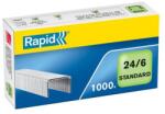 Rapid Tűzőkapocs, 24/6, horganyzott, Standard (24855600)