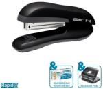 Rapid Tűzőgép, 24/6, 30 lap, F18 Fashion, fekete (23811101)