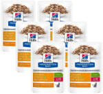 Hill's HILL'S PD Prescription Diet Feline c/d Húgyúti stressz + anyagcsere Kurczak 6x85g saszetka