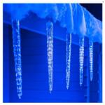 alloet Olvadást Imitáló Csepegő Jégcsap 50cm Kék