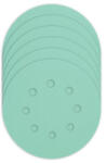 INGCO Tépőzáras fíbertárcsa 125 mm 8 lyukas (50 db) (AKRS125050) - vasasszerszam