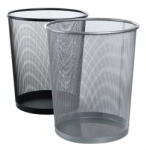 Victoria 18 Literes Fémhálós Hulladékgyűjtő - Fekete