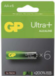 GP Batteries LR6 AA Ultra+ Alkaline 15AUP tartós elem 6db/csomag (ár/csomag)
