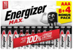 Energizer MAX LR03 AAA elem 12db/bl (ár/csomag)