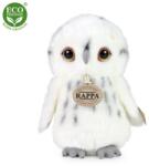 Rappa Plüss bagoly fehér 18 cm KÖRNYEZETBARÁT (RP220041)