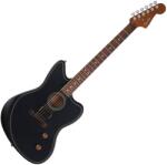 Fender Acoustasonic Standard Jazzmaster Black Chitară electro-acustică