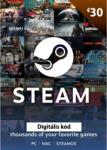STEAM 30€ elektronikus licensz