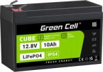 Green Cell CUBE LiFePO4 10Ah 12.8V 128Wh lítium-vas-foszfát akkumulátor (LFPGC12V10AH) (LFPGC12V10AH)