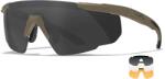 Wiley X SABRE ADVANCE védőszemüveg cserélhető lencsékkel, barna