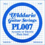 D'Addario PL 007 Coardă individuală pentru chitară (PL007)