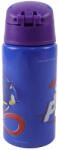 GIM Sonic a sündisznó alumínium kulacs akasztóval, kék, 500 ml