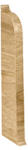 Arbiton Végzáró elem Vigo 6 cm-es parkettaszegélyléchez: Newport tölgy (1 jobb + 1 bal) (154231201505000750 - VIGO 60 - 159 - NEWPORT OAK)