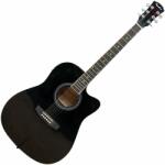 Pasadena SG028CE Black Chitară electro-acustică Dreadnought