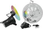 Eurolite Mirrorball Set 30 cm Glob oglindă (<![CDATA[MIRRORBALL-SET-30-CM]]>)