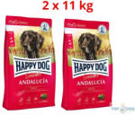 Happy Dog Sensible Andalucía Ibériai sertéssel 2x11kg