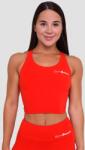 GymBeam Дамски спортен топ BEAT Tangerine XXL