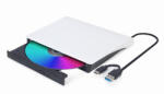 Gembird DVD-USB-031-BW Slim DVD-Writer Black/White BOX (DVD-USB-031-BW) - blacktip