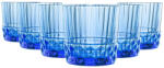 Bormioli Rocco ЧАШИ america'20s 300ml 6БР СИНИ (122156bau021990)